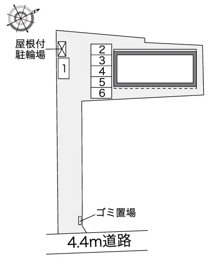 丹羽郡大口町下小口 月極駐車場